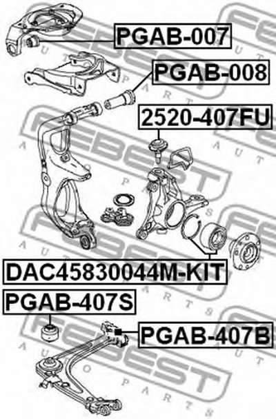 PGAB407B FEBEST
