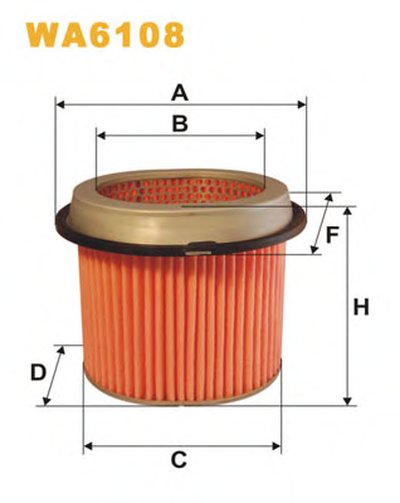 WA6108 WIX FILTERS