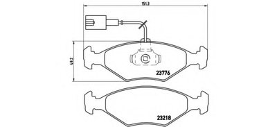 P23122 BREMBO