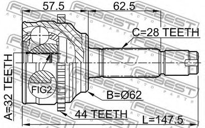 0510044A44 FEBEST