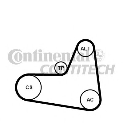 6PK1045K2 CONTITECH