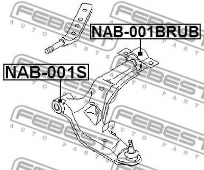 NAB001BRUB FEBEST