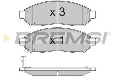 BP3256 BREMSI