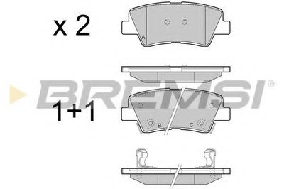 BP3456 BREMSI