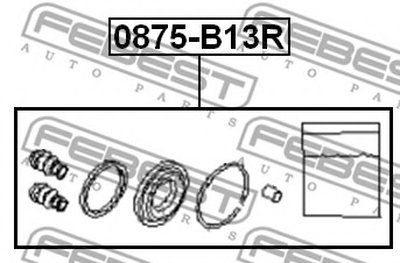 0875B13R FEBEST