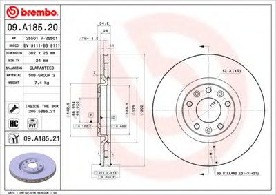 09A18521 BREMBO
