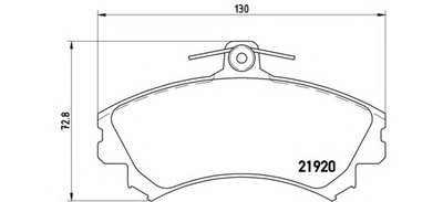 P50055 BREMBO