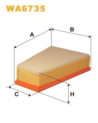 WA6735 WIX FILTERS