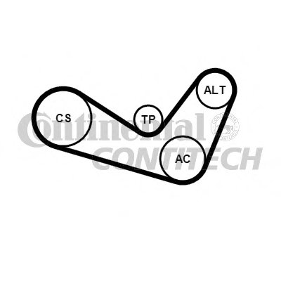6PK1050K1 CONTITECH