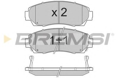 BP3258 BREMSI