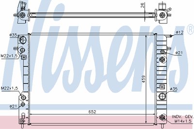 63073A NISSENS