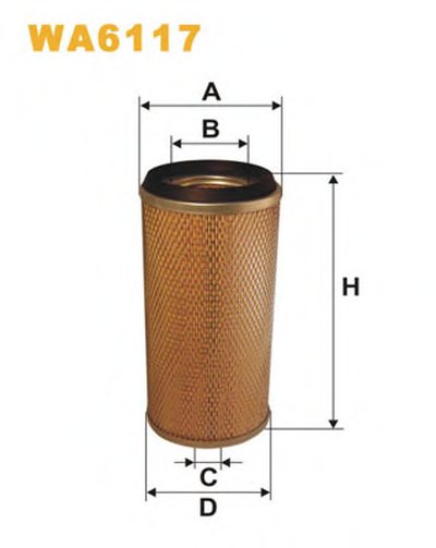 WA6117 WIX FILTERS