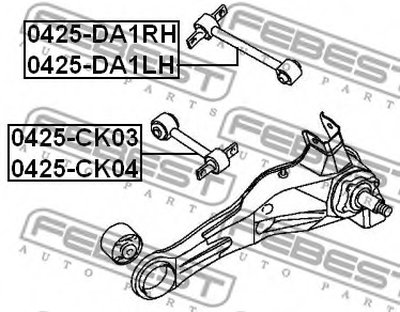 0425DA1RH FEBEST