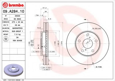 09A28410 BREMBO