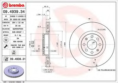 09493931 BREMBO