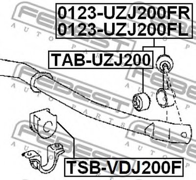 TSBVDJ200F FEBEST