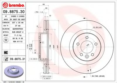 09887531 BREMBO