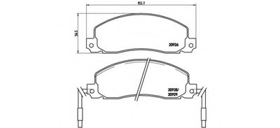 P68006 BREMBO