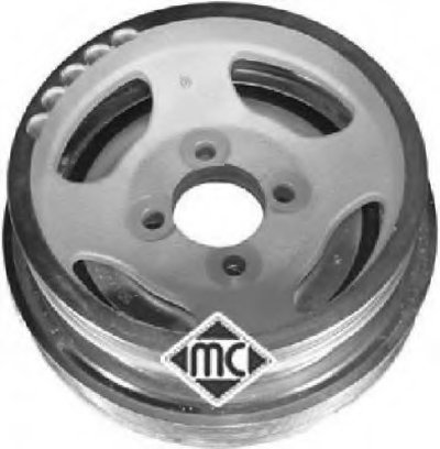 Шків колінвалу fiat linea, qubo 1.3 (08-) (05041) metalcaucho