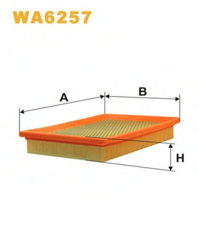 WA6257 WIX FILTERS