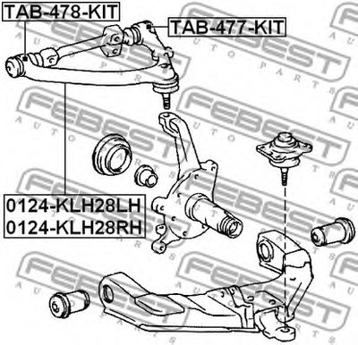 0124KLH28RH FEBEST