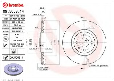 09505814 BREMBO