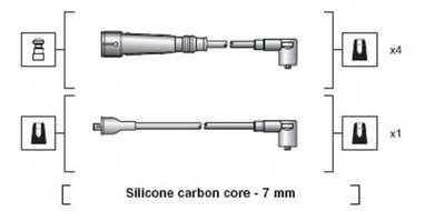 Комплект проводів запалення