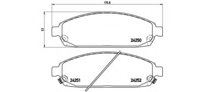 P37010 BREMBO