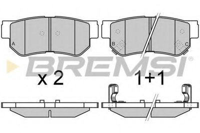 BP2966 BREMSI