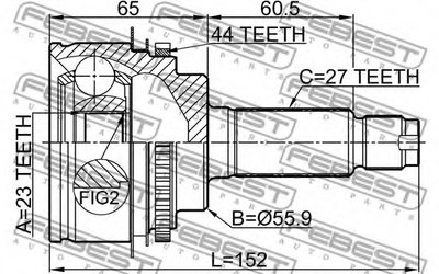 0810S11A44 FEBEST