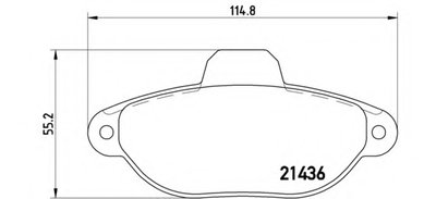 P23096 BREMBO