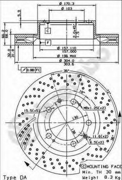 09842111 BREMBO