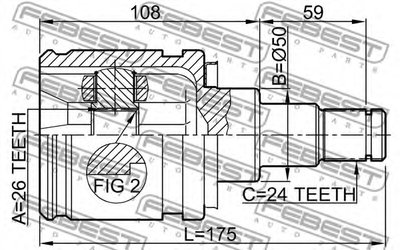 0111AZT250LH FEBEST