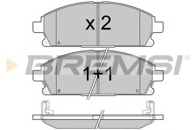 BP2968 BREMSI