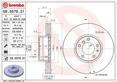 09557921 BREMBO