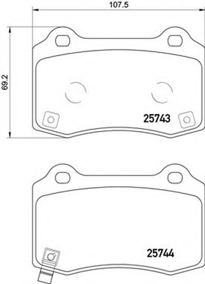 P30074 BREMBO