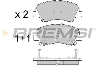 BP3470 BREMSI