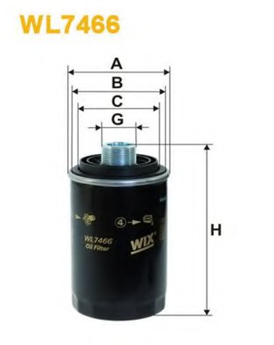 WL7466 WIX FILTERS