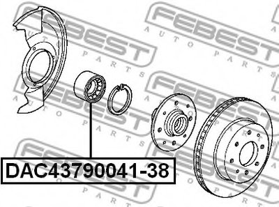 DAC4379004138 FEBEST