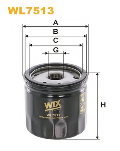 WL7513 WIX FILTERS