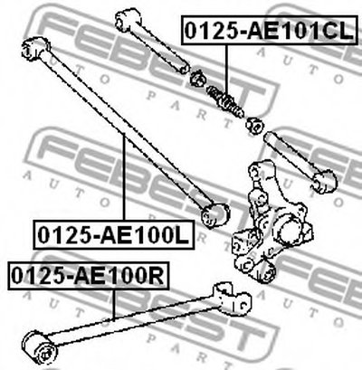 0125AE101CL FEBEST