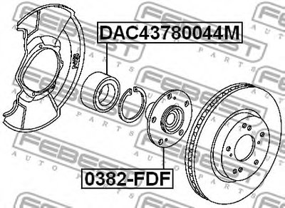 DAC43780044M FEBEST