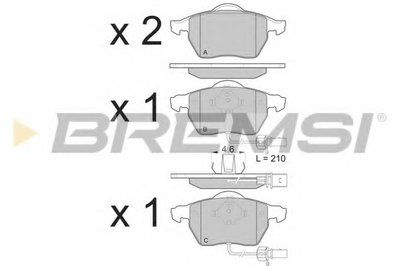 BP3071 BREMSI