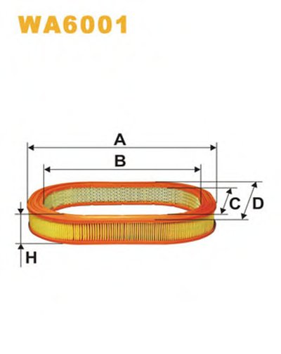 WA6001 WIX FILTERS