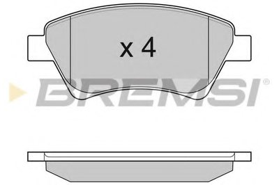 BP3072 BREMSI