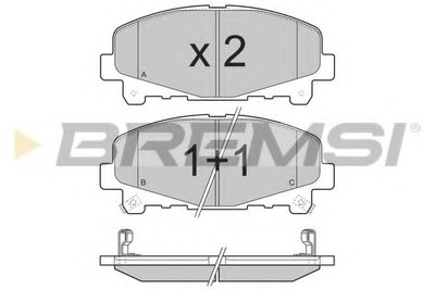 BP3373 BREMSI