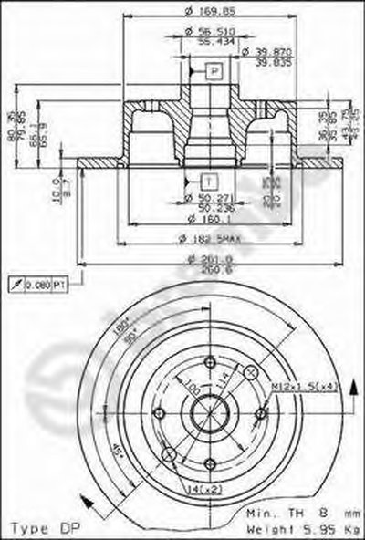 08530910 BREMBO
