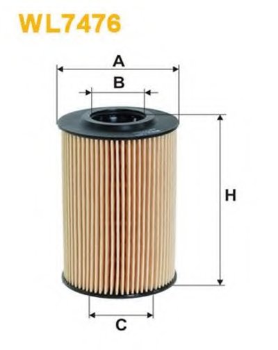 WL7476 WIX FILTERS