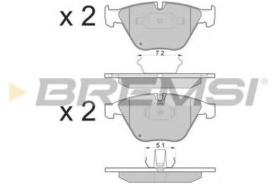 BP3073 BREMSI