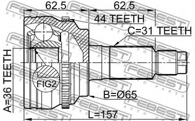 0510CX7A44 FEBEST